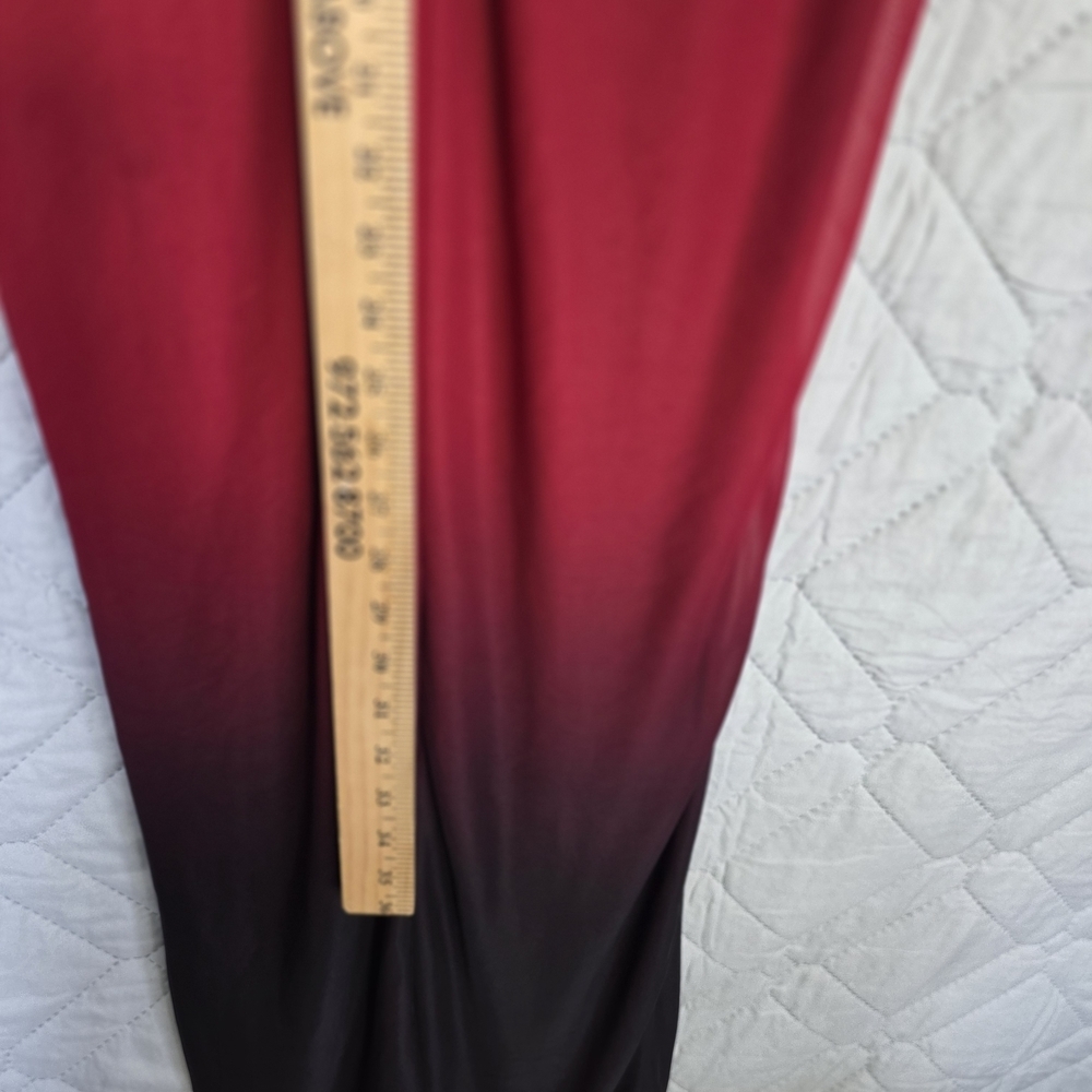 Fashion Nova Ombré Lace Up Back Ball Gown Maxi Dress Sz M Red Black
Strapless - Picture 2 of 12